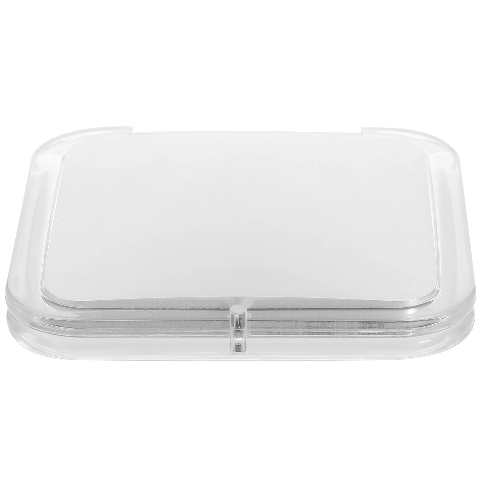 

Compact Foldable Mirror Portable Small Size Lightweight Glass Resin Makeup Mirror for on-The-Go Touch Ups Perfect Gift for Her