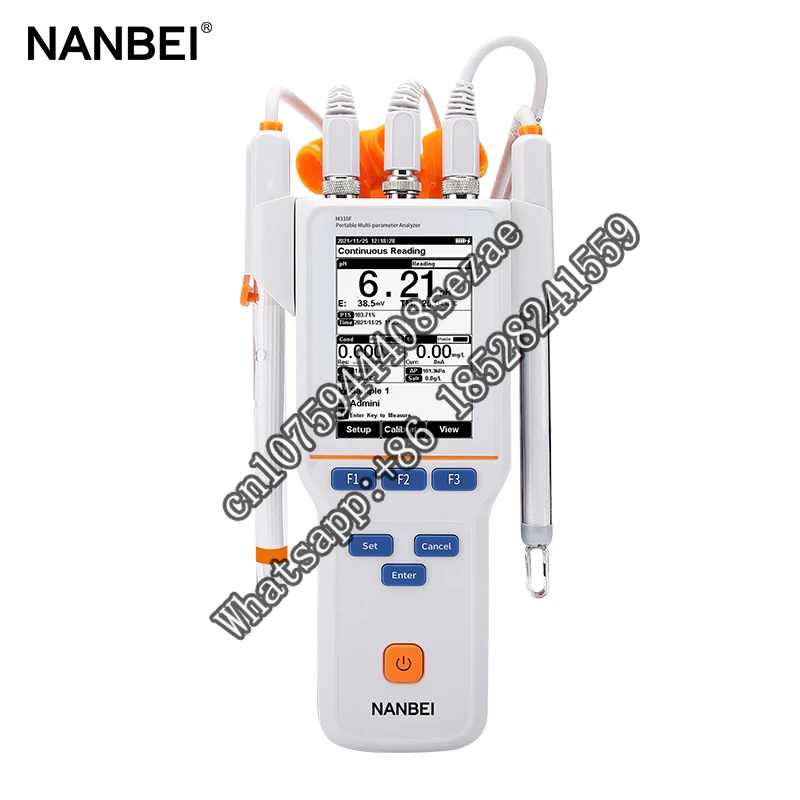 

Portable digital ph conductivity ion ec do tds tester multiparameter water quality meter