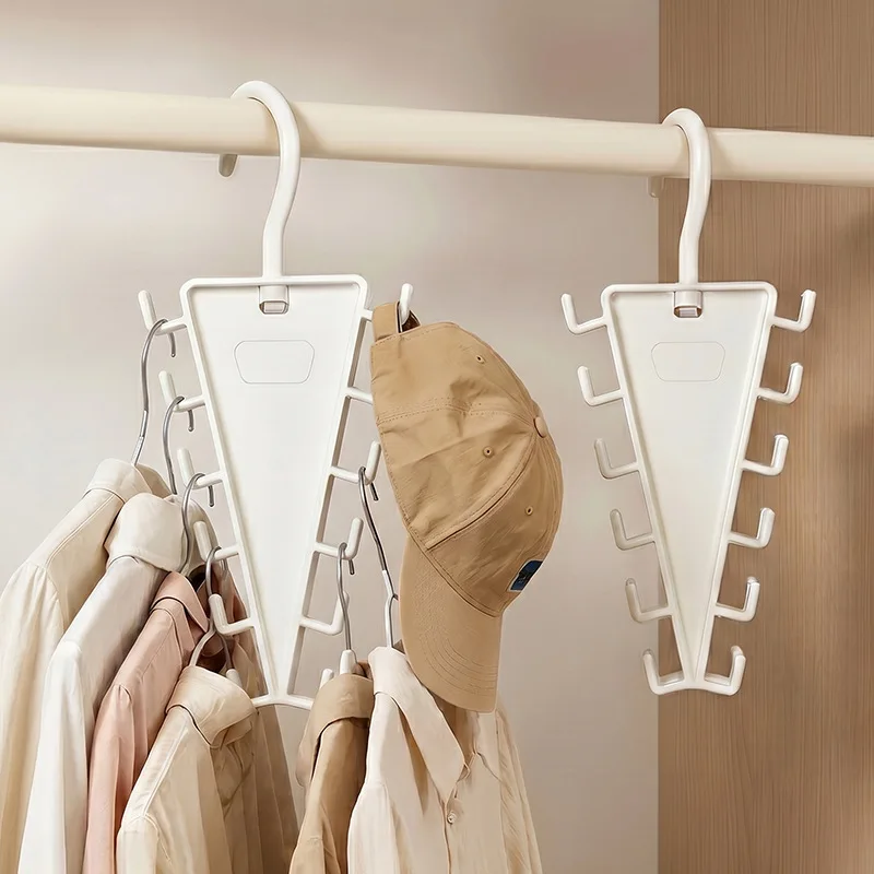 5pcs Space Saving Multi-Hole Clothes Hanger Clothes Hanger Organizer Magic Hangers Drying Racks Scarf Clothes Storage Hooks