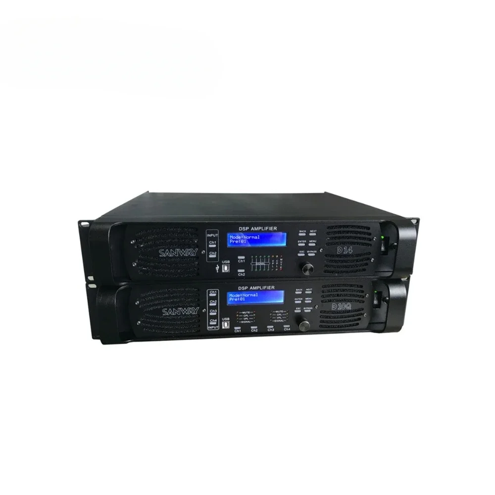 D14 Sanway Audio Dj Sound Standard DSP Power Amplifier for Subwoofer