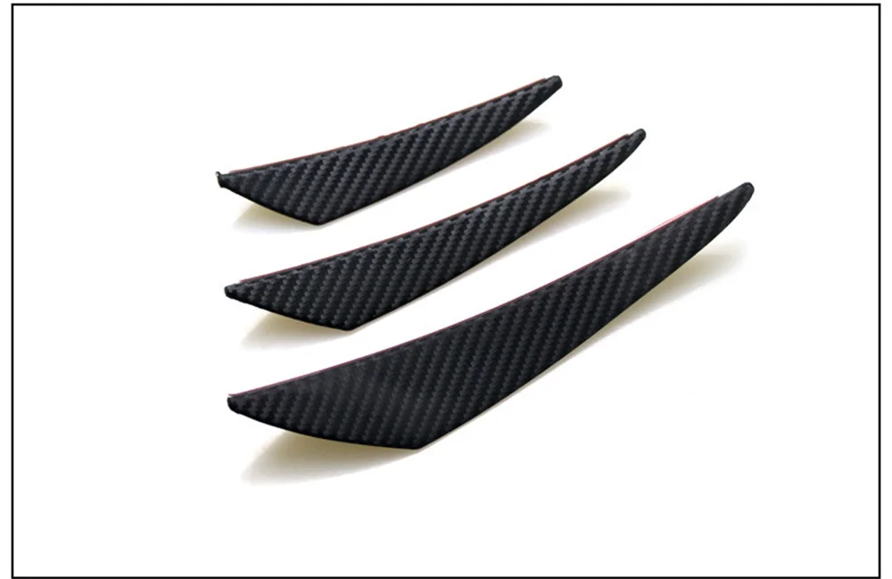 6 teile/satz Universal Auto Frontschürze Lip Schutz Ecke Anti-Scratch Diffusor Splitter Flossen Auto Körper Anti-Kollision Zubehör – Detail 5