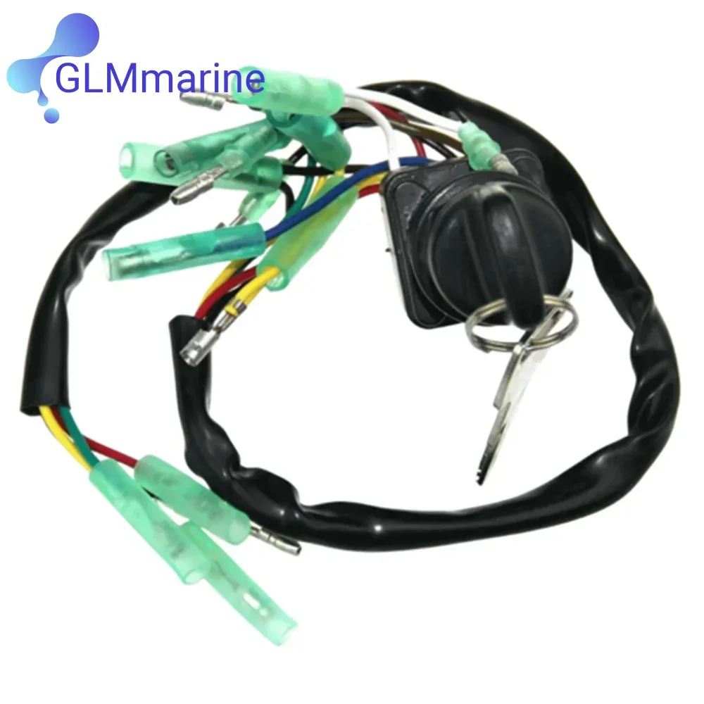 Ignition Switch Assy with Key 703-82510-43 for Yamaha 75 85 115 150 HP 2 / 4 Stroke Outboard Control Box 703-82510-43-00 MP51040