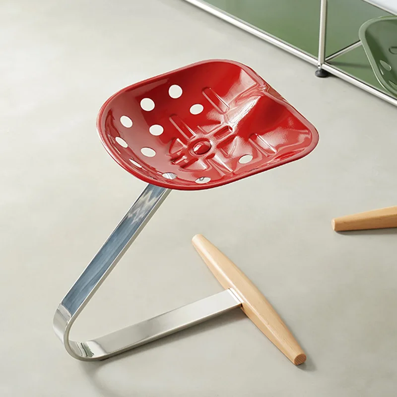 Tractor Chair Stool Creative Personality Stainless Steel Dining Chair ins Leisure Chair