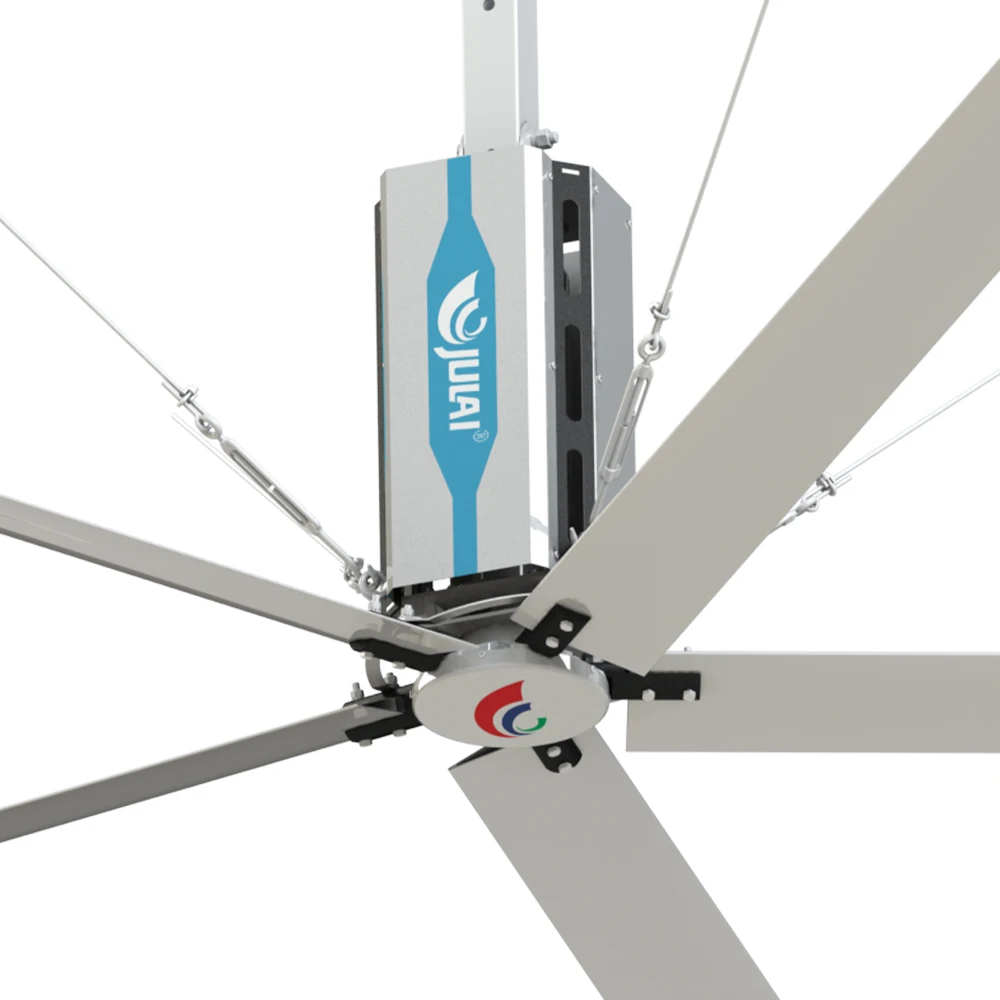 Fans 7 Meters 24FT Industrial Hvls Fan For Warehouse Big Size Ceiling Fan