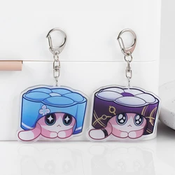 Game Honkai: Star Rail Arlan Guinaifen Seele Welt Sushang Ada Cat Cosplay Costume Keychain Acrylic Key Chain Pendant Keyring