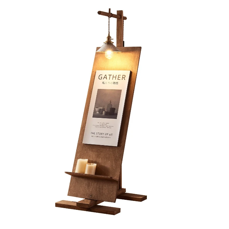 Standing sign display stand, publicity billboard, vertical display stand, hotel and homestay beveled display