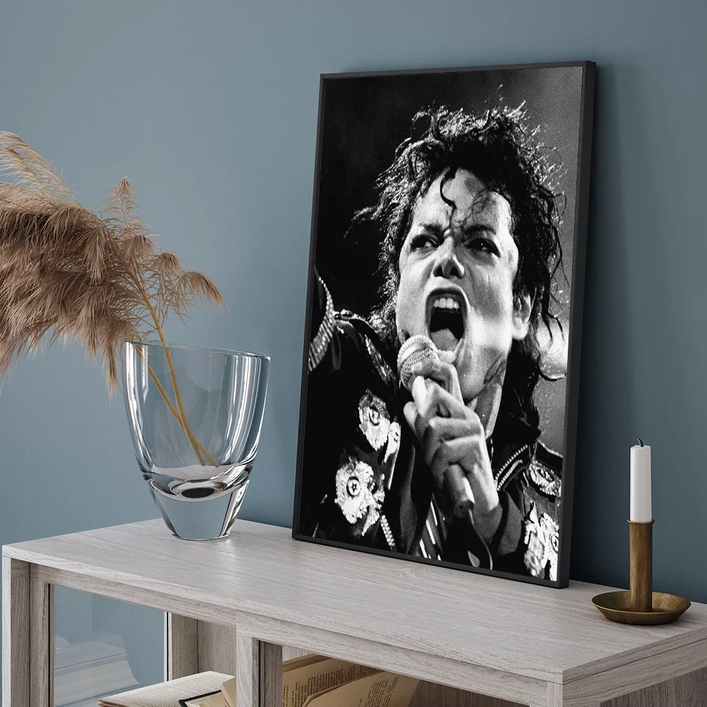 ملصقات جدارية لديكور غرفة المقهى من مايكل جاكسون سينجر #6