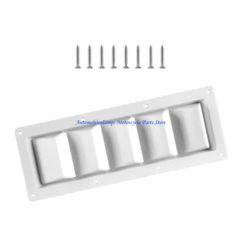 

H7BD Marine Grade Ventilation Louver Cover Quick Installation Plastic Vent Covers For Yachts Ships & Recreational Vehicles
