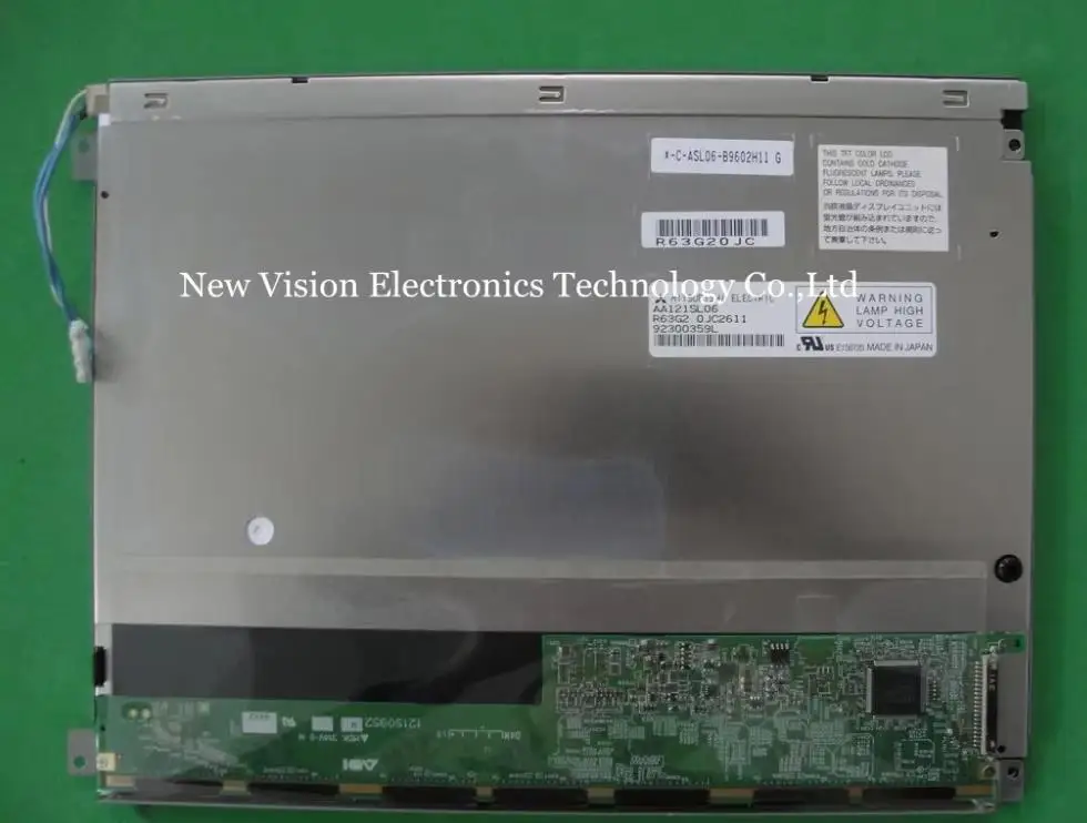 AA121SL06 Original 12.1 inch 800*600 CCFL TFT Replacement LCD Screen Module for Mitsubishi