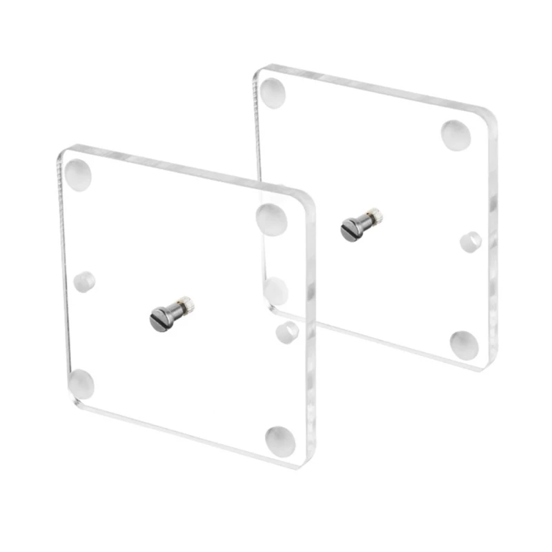 

2pcs Stylish Wall Bracket for Record Holder Easy to Install Display Shelf Drop shipping