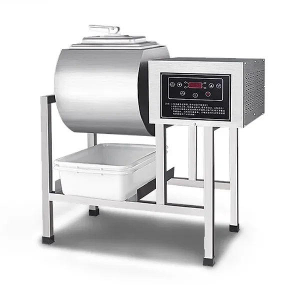 Commercial Stainless Steel Fish Pickling  Salting Meat Tumbler Seasoning Chicken Vacuum Marinating Machine