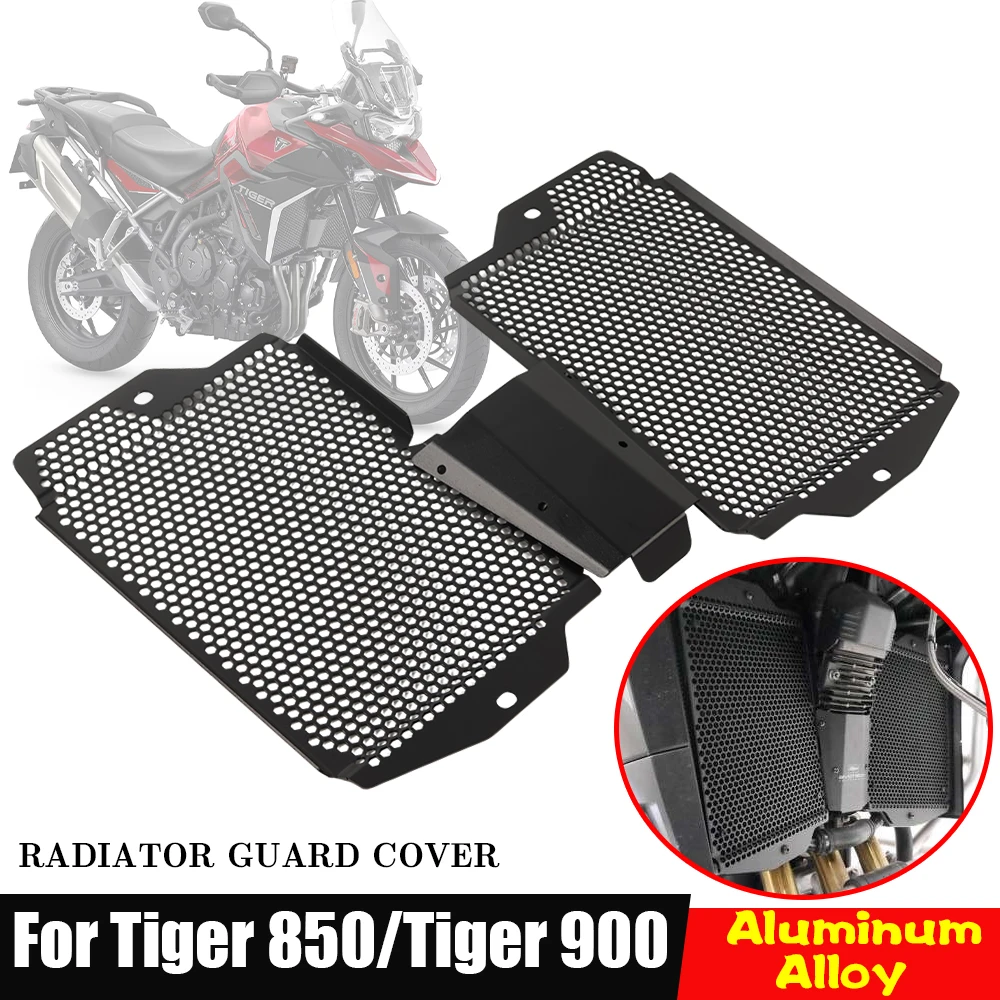 

For Tiger 900 GT Rally Pro Tiger 850 Sport 2020-2024 2023 2022 Motorcycle Accessories CNC Radiator Grille Guard Cover Protection