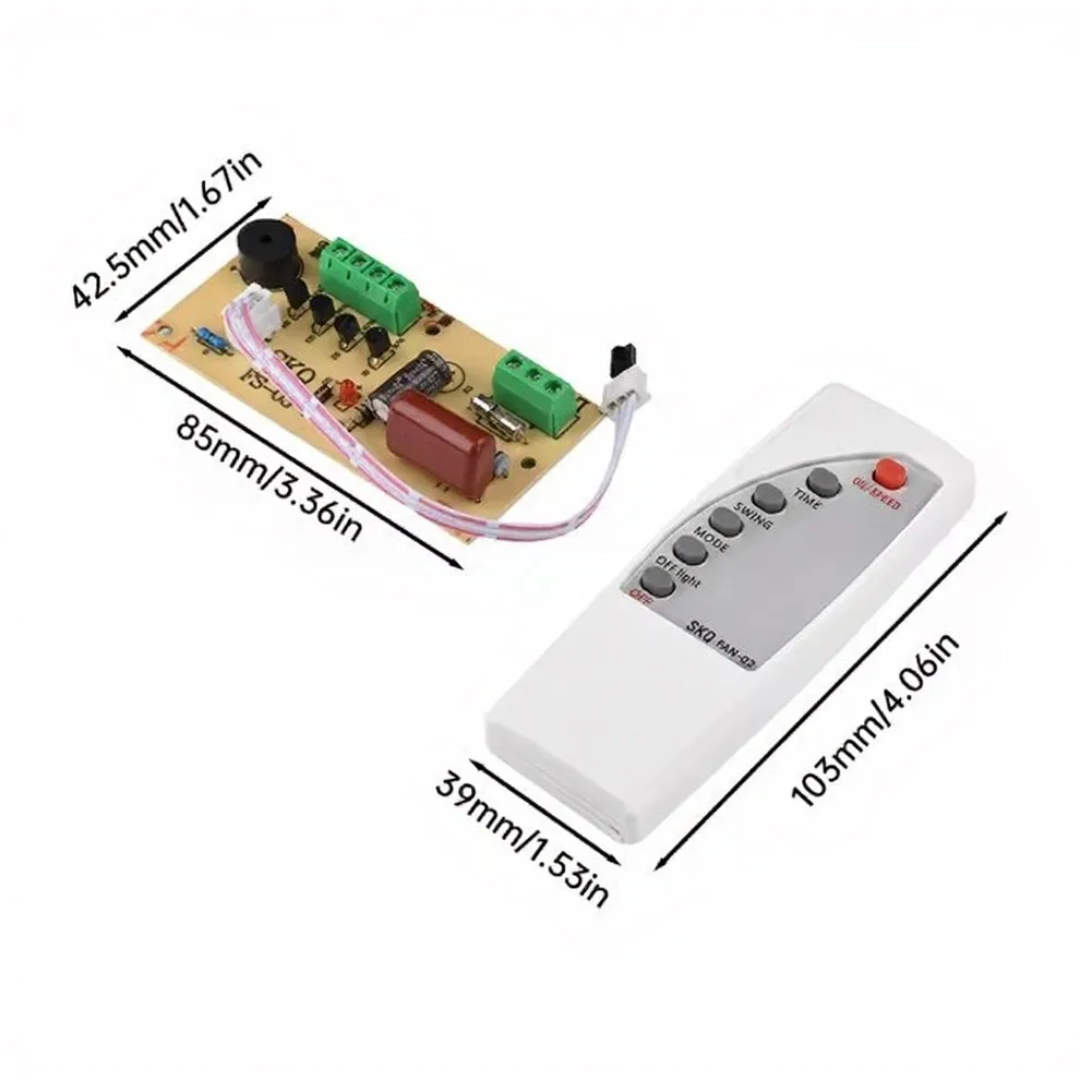 For Daily Routine Use Fan Control Board Energy Saving Fan Timer Board Fan Control Board Compact Circuit Design