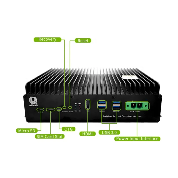 Orin Feiyun Smart Box RTSS-X202-SATA مع وحدة Nvidia Agx Orin 32GB واجهة SATA حلول AI المدمجة