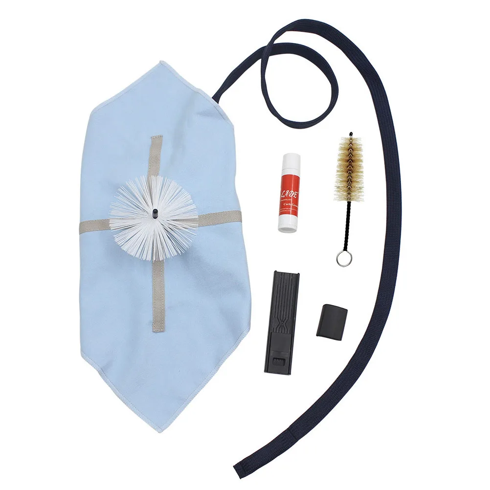 

Sax Cleaning Kit Cork Cream Flute Care Brush Thumb Pad Saxophone Gadget Reed Clip Device Accessory Supply