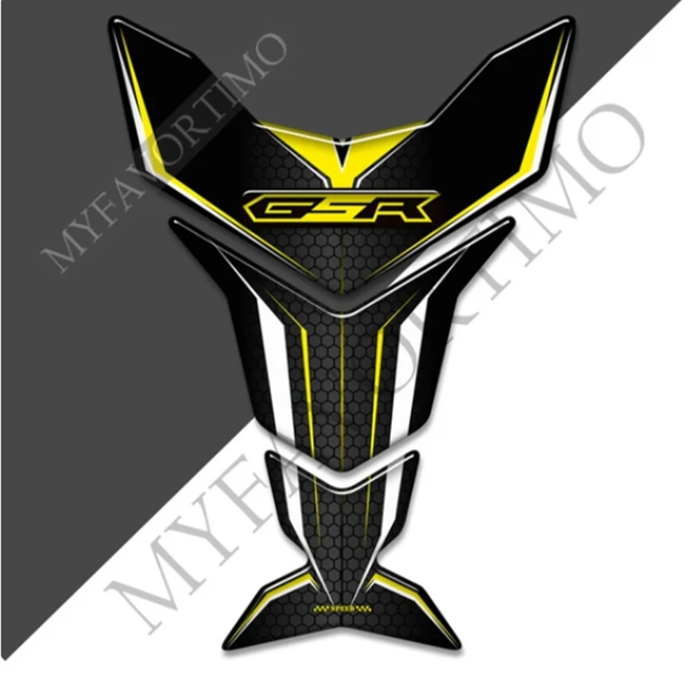 

Motorcycle Stickers Decals Fuel Oil For Suzuki GSR 600 750 GSR600 GSR750 Tank Pad Side Grips Protection