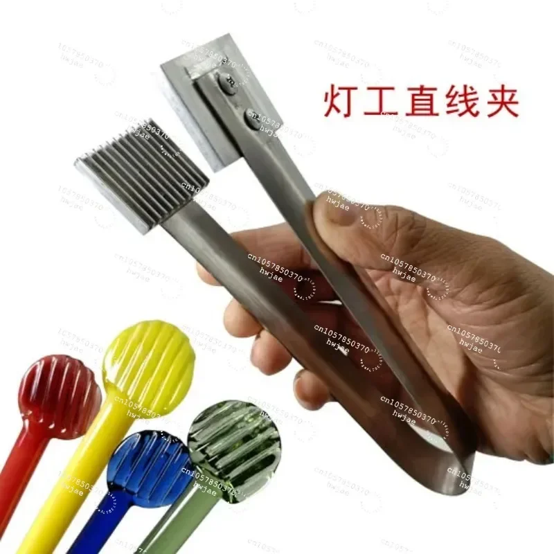 For Thermoplastic Glass Raw Material Professional Glass Lighting Handmade Tools Tweezers
