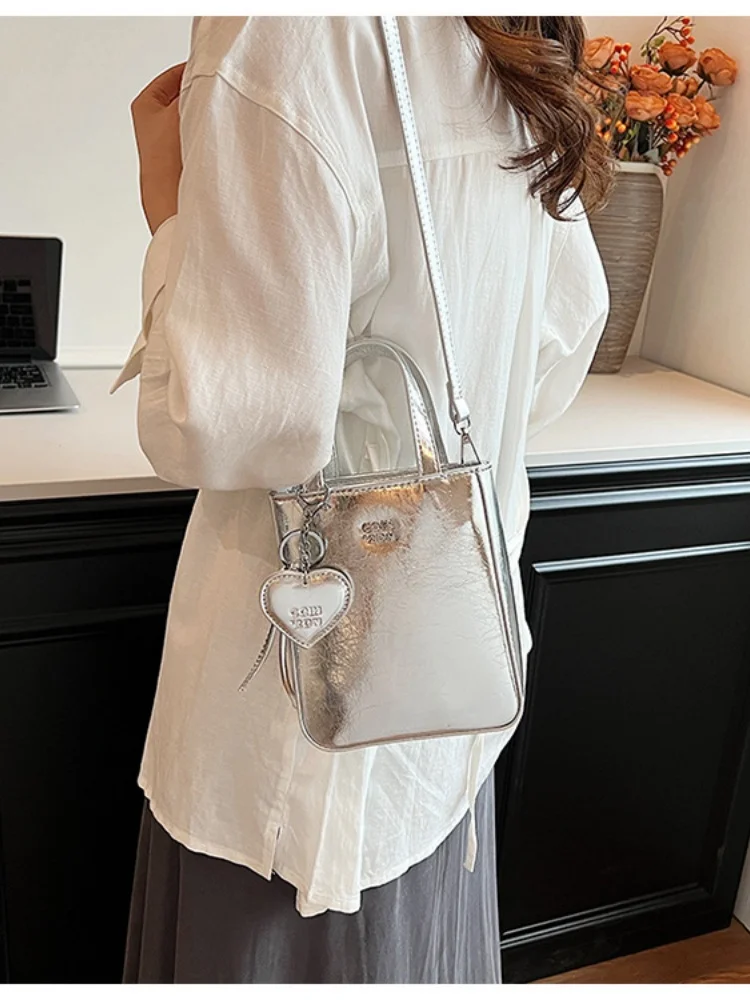 Модные модные новые женские сумки, индийская масляная восковая кожа, высококачественная сумка для любви, универсальная сумка-мессенджер на одно плечо в западном стиле