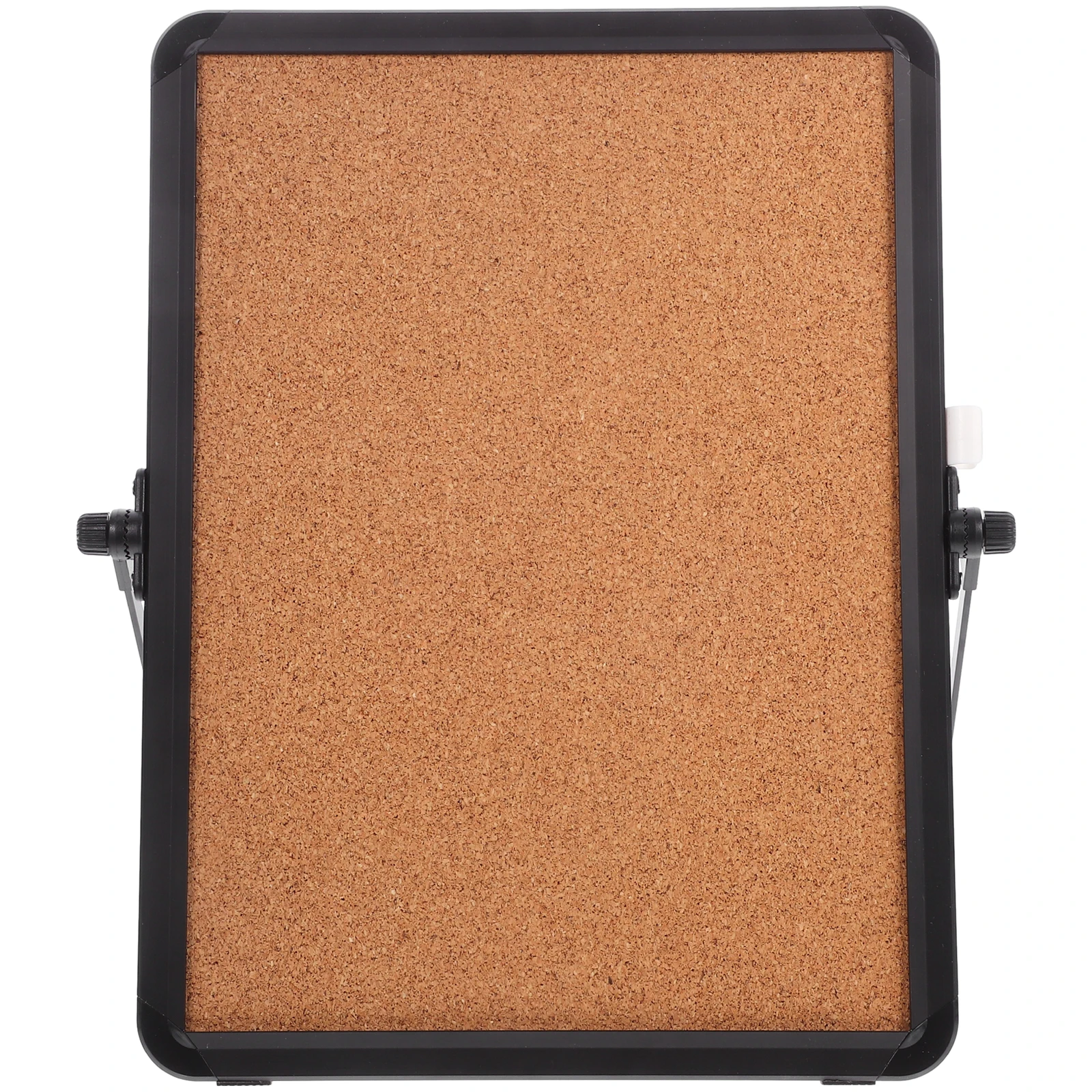 

1pc Soft Cork Bulletin 23x31cm Office Desktop Decor Study Cork Bulletin Board Display Bracket Notice Reminder Photo Classrooms