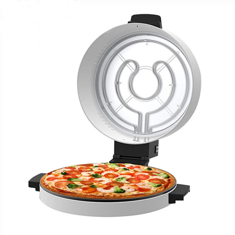 ZK1800W Electric Arabic Bread Maker   Steak Pan Machine Countertop Pizza Oven With Non-stick Bakeware