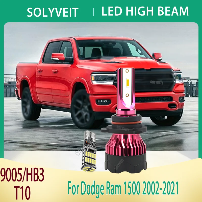 

Seeing Farther 9005/HB3 LED High Beam 3-Year Warranty For Dodge Ram 1500 2002 2003 2004 2005 2006 2007 2008 2009 2010 2011-2021