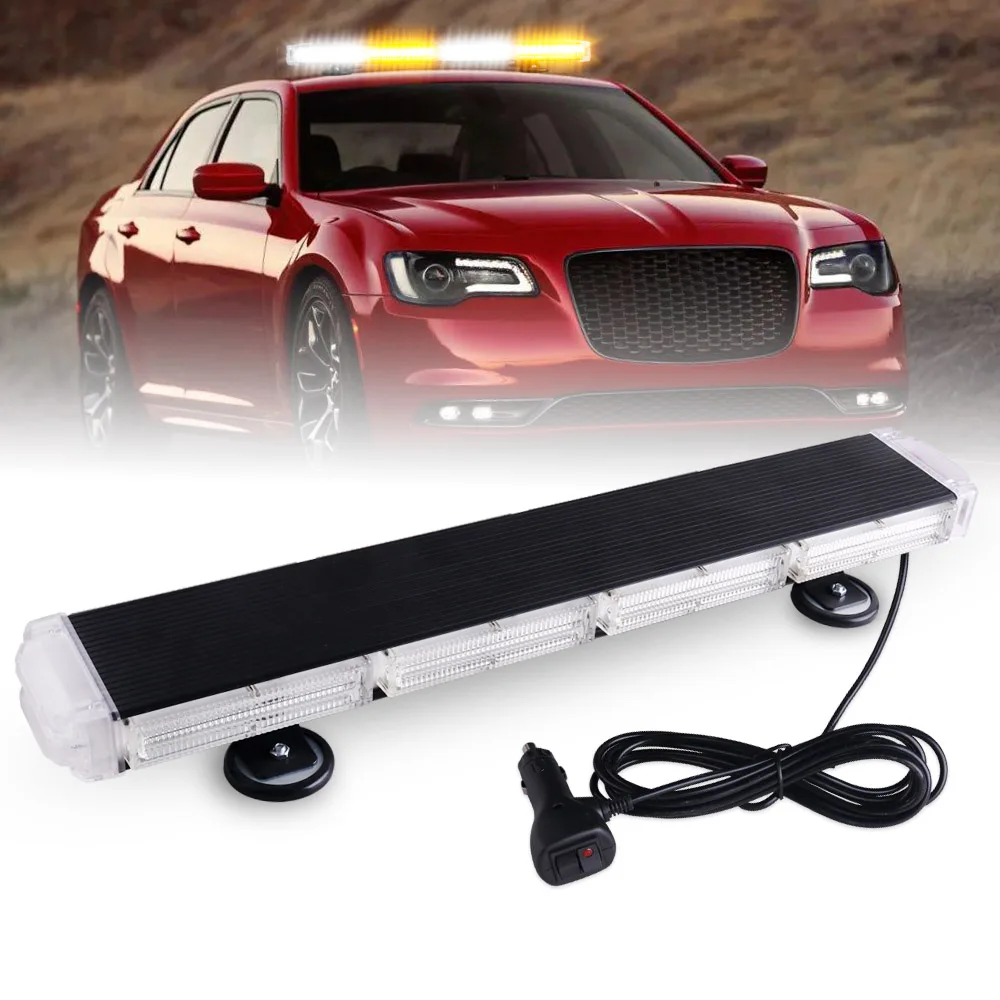 

Светодиодная стробоскопическая лампа 319-4Car, янтарная, мигающая, высокой интенсивности, аварийная сигнальная лампа с магнитным основанием для грузовиков и безопасного движения на дорогах