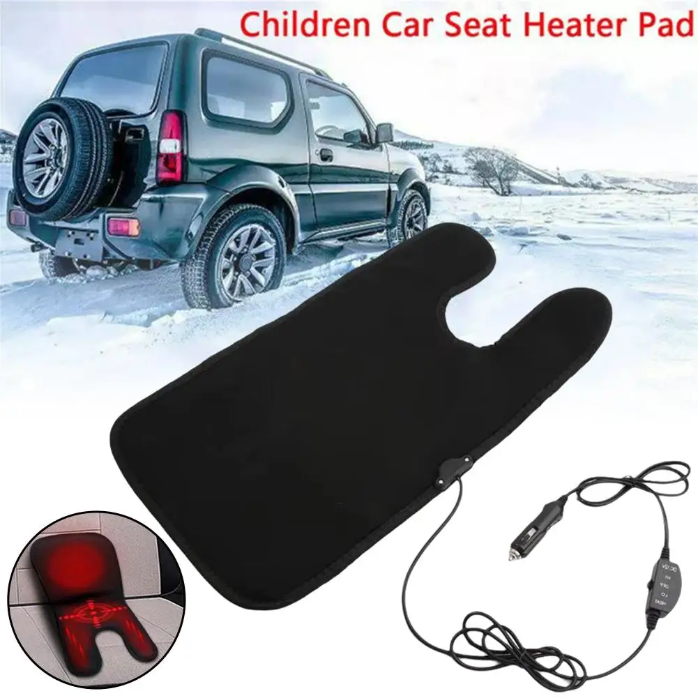 Universal Baby Winter Warm Car Heated Cover Pad Safety Heating Cushion For Car Back For A-stroller J9l5