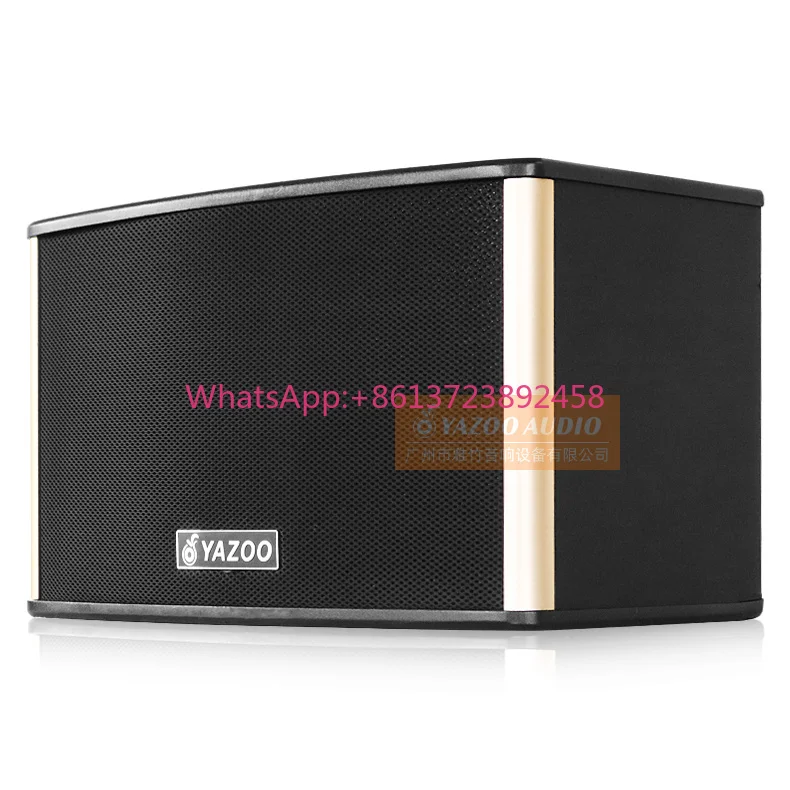 Hot Sale KV-580 Two-Way 10-Inch 200W 8 Ohm Karaoke Speakers for KTV/Party Loudspeaker System