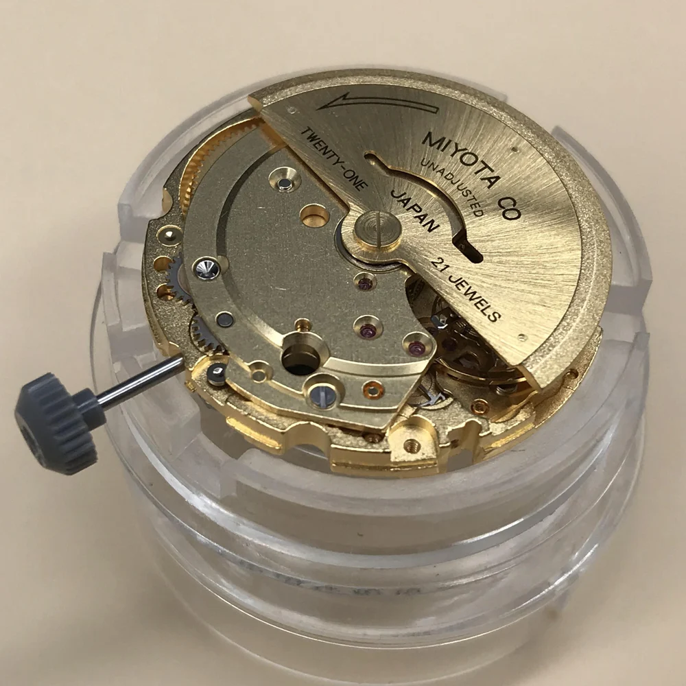 Japan original new MIYOTA 8200 double calendar movement 8205 white machine automatic mechanical movement