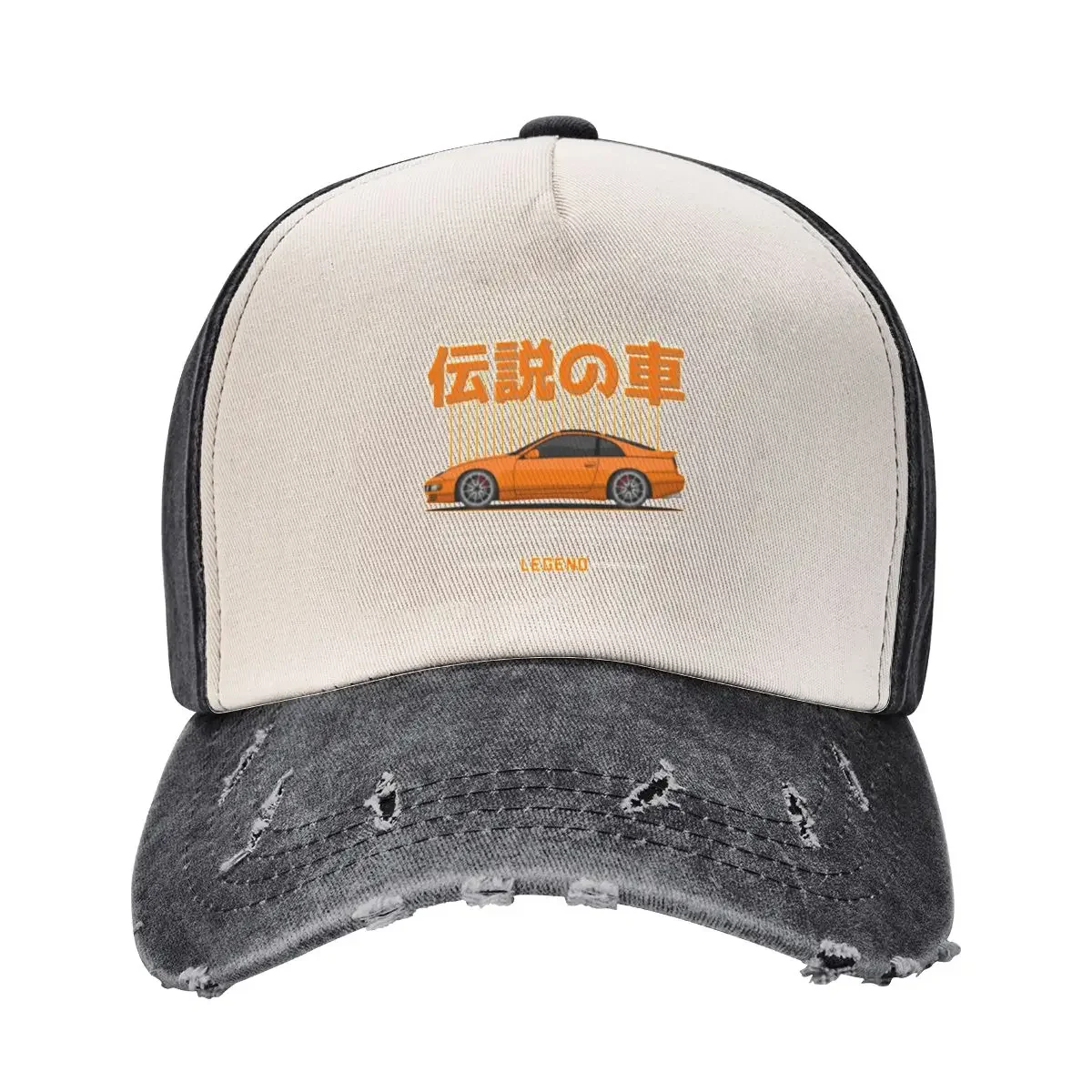 Tuner Orange 300ZX Z32 JDM Baseball Cap Sports Cap Golf Icon Women's Hats Men's