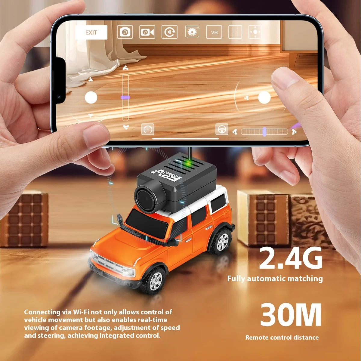 WL TECH 1:64 FPV RC Автомобильная HD-камера WiFi App Control 2,4 ГГц RTR Alloy Drift Шасси Перезаряжаемая мини-модель с дистанционным управлением Игрушка WL TECH 1:64 FPV RC Автомобильная HD-камера WiFi App Control 2,4 ГГц RTR Alloy Drift Шасси Перезаряжаемая мини-модель с дистанционным управлением Игрушка