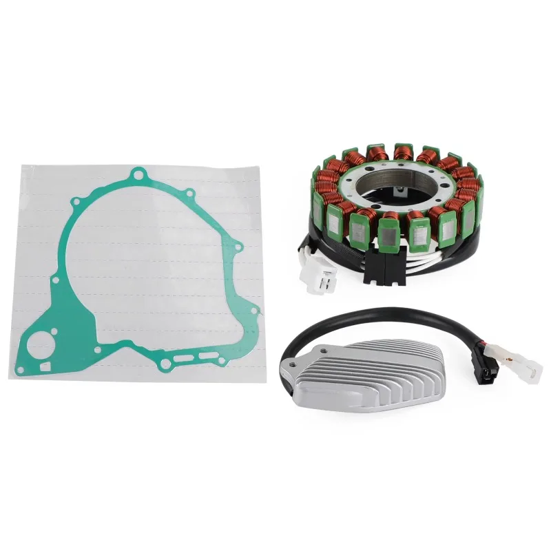 Stator Coil With Voltage Regulator Rectifier Gasket  Assy
