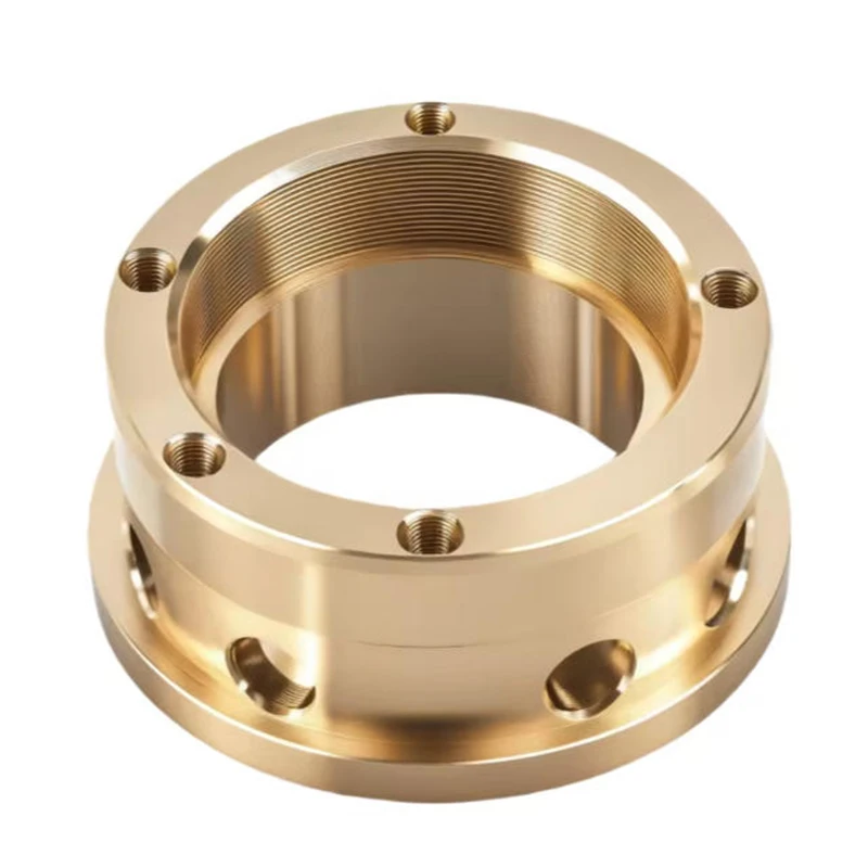 Custom CNC Auto Parts Aluminum Engine Oil Block Auto Aluminum Oil Cooler Adapter with Precision CNC Machining