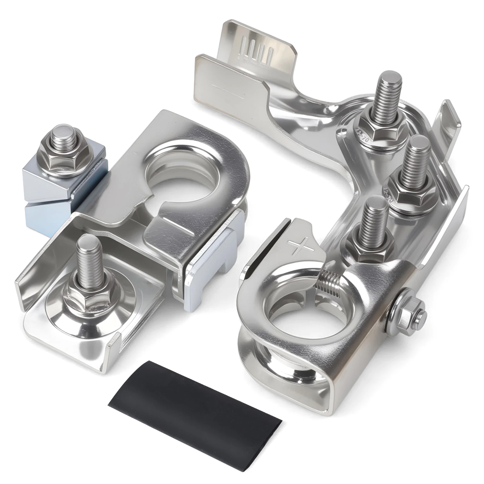 

Зажим для положительной и отрицательной батареи для Ford Super Duty F-250 F-450 Chevy Silverado 1500 2500 BT4Z-14450-BA BT4Z-14450-SD