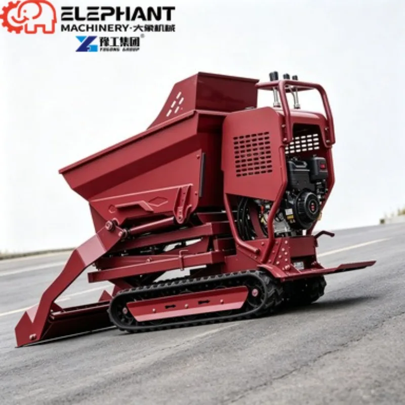 Mini Dumper 500kg Hydraulic Dumper, Custom‑made Frame And Wheel Size For Overseas Farm Purchasers