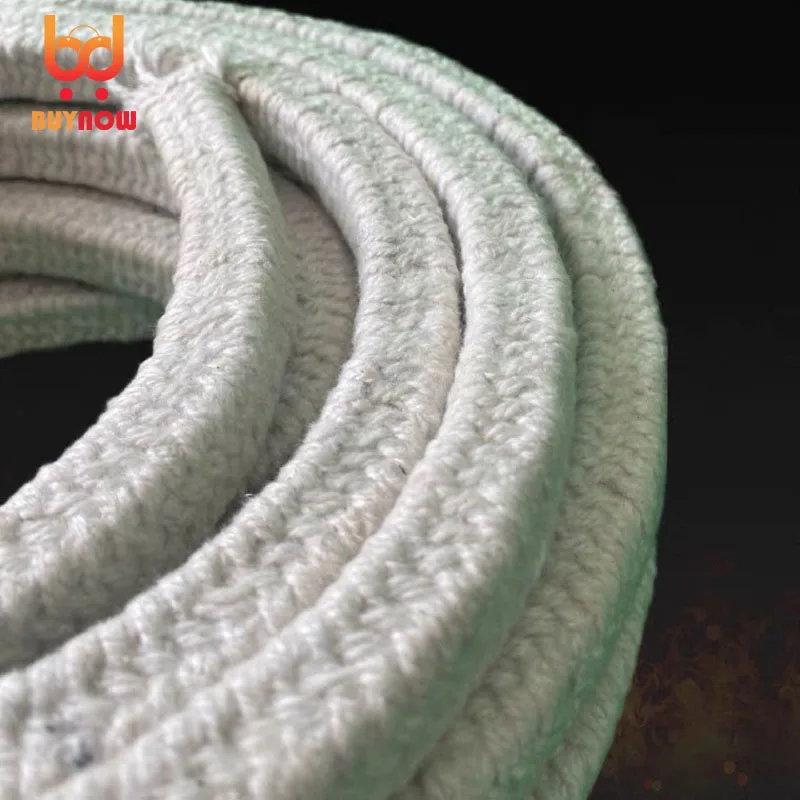 Ceramic fiber sealing strip fire-resistant and high-temperature resistant industrial furnace boiler door oven sealing rope