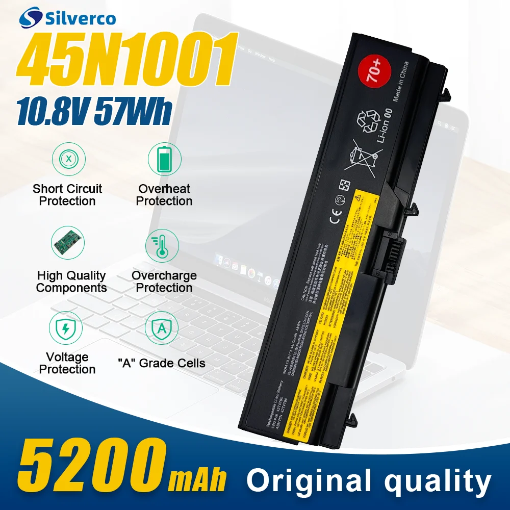 45N1001 batería del ordenador portátil para Lenovo ThinkPad T430 T430i T530 T530i W530 W530i L430 SL430 0A36302 0A36303 45N1006 45N1007 42N1