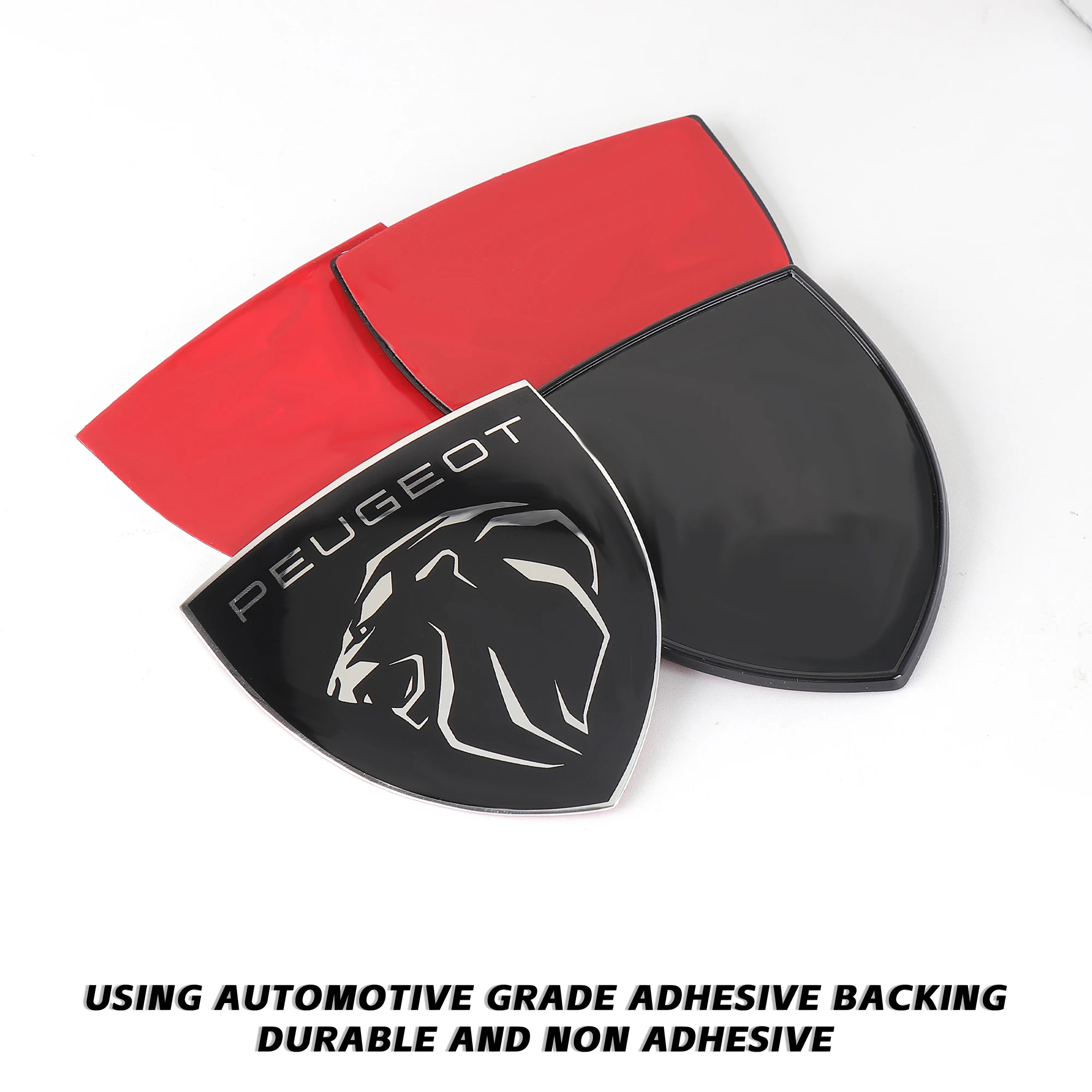 Für Peugeot 301 307 308 406 508 2008 3008 5008 108 RCZ 607 107 306 Auto-Fronthaube Emblem Kofferraum-Abzeichen Frontgrill Logo Aufkleber – Detail 5