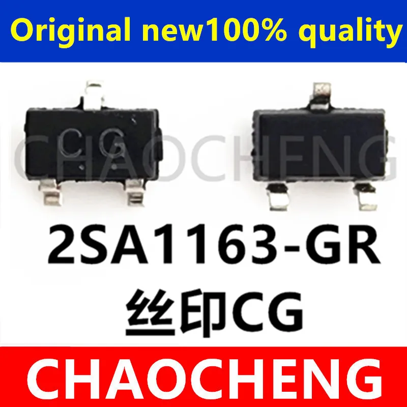 (20-50pcs)100% New original 2SA1163-GR 2SA1163  CG SOT-23  Chipset