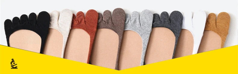 6 Paar Sommer-Zehensocken für Damen, einfache einfarbige, schweißableitende, antibakterielle, unsichtbare Mädchensocken, Laufsportsocken – Detail 2