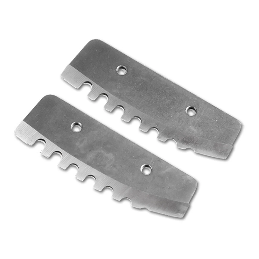 

For Ice Fishing Replacement Blades High Efficiency Ice Cutting Blades Auger Blades Serrated Edge Threaded Design