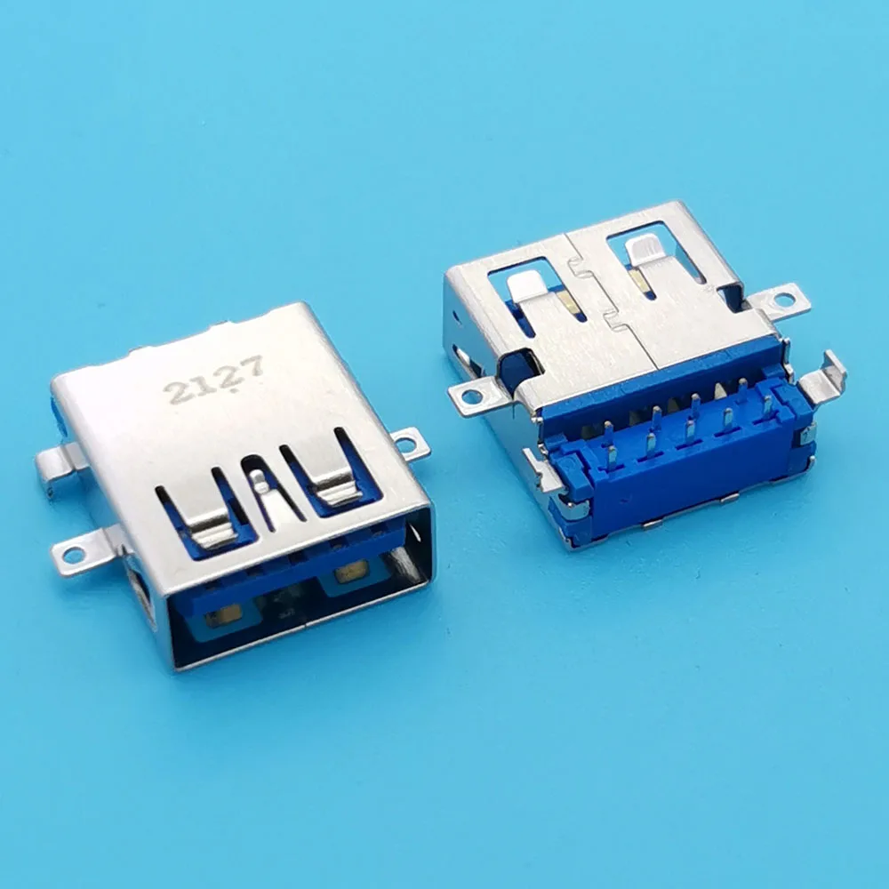 

5pcs USB 3.0 Type A Standard Port Female Solder Jacks Connector 3.0USB Socket For Hasee T6 T6-TI TX7 TX8 TX9 Laptop A Type 3.0