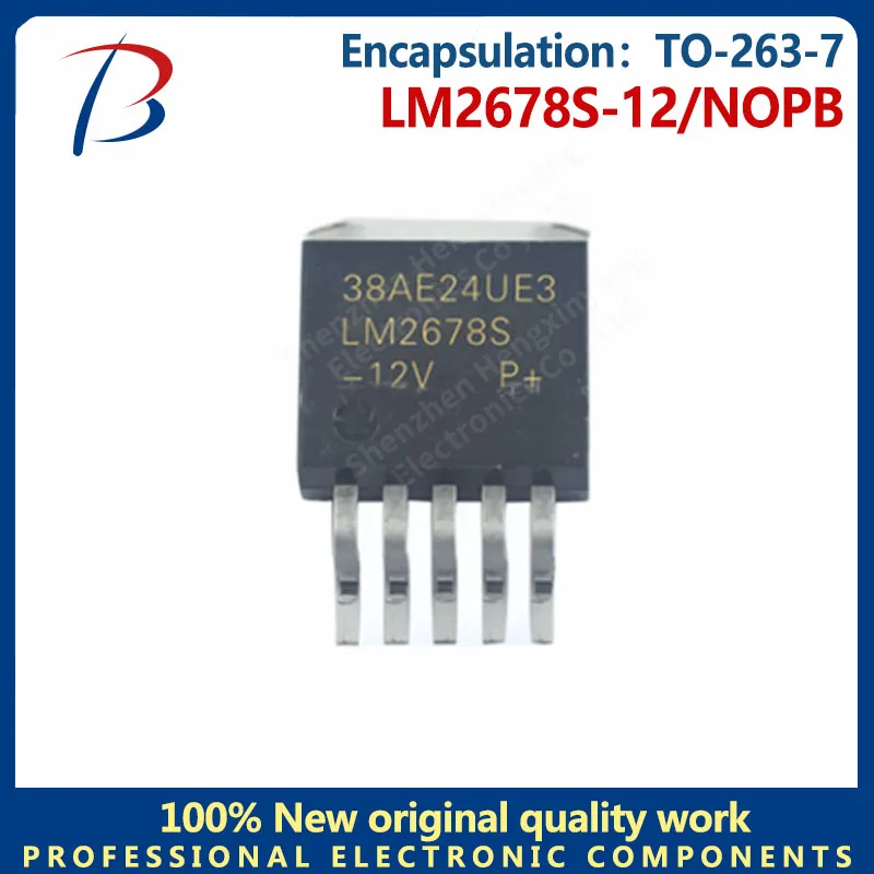 10PCS LM2678S-12/NOPB package TO-263-7 12V 5A adjustable regulator