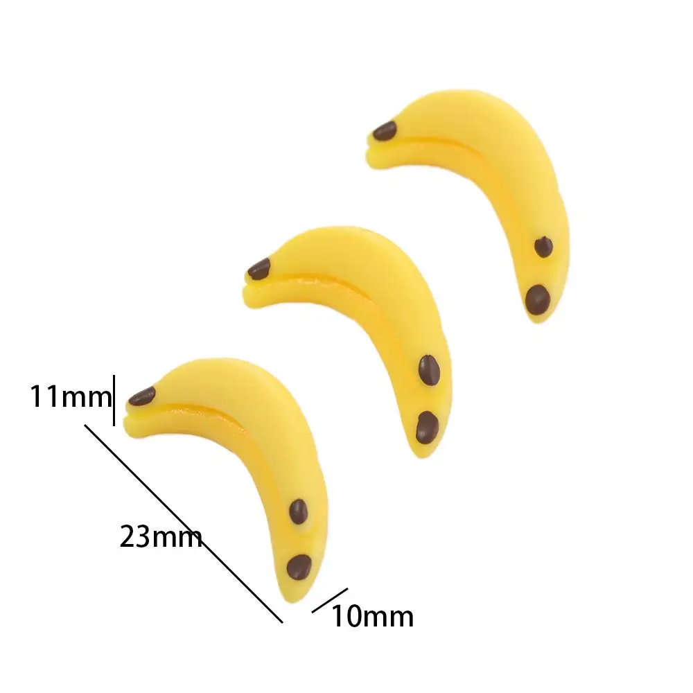 For 1:12 Miniature Artificial Banana Model Crafts Dollhouse Miniature Dollhouse Fruit Doll House Decoration Simulation Banana