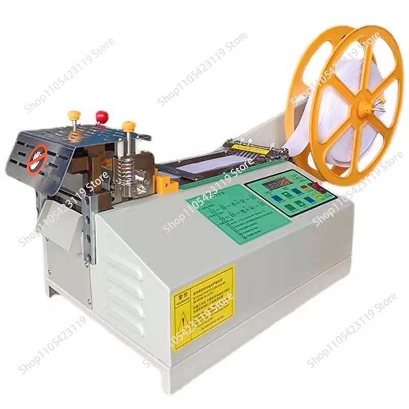 Upgrade New Ribbon Computer Tape Cutting Machine Hot Cold Belt Breaker Zipper Automatic Cutting Machine Ribbon Hot Cutting Machi