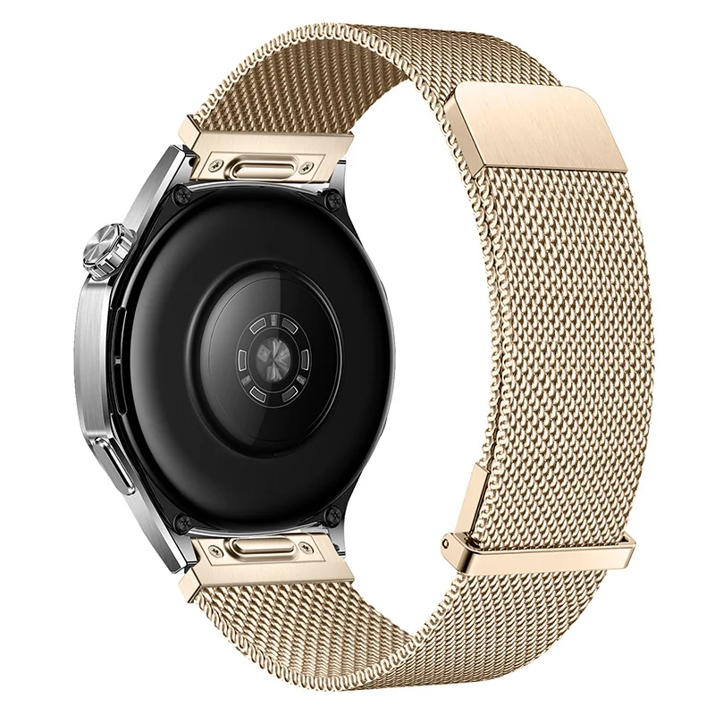 Correa milanesa de 22mm para Huawei Watch 5 GT5 Pro/GT5/4/3/2, pulsera Universal de 46mm para Huawei Watch 5 de 46mm, banda inteligente para hombres y mujeres