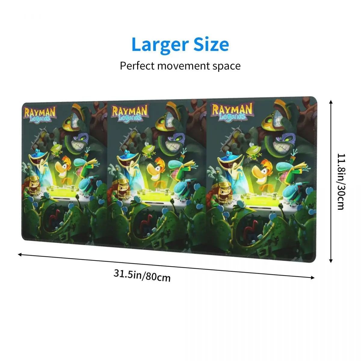 Large Mouse Pad Cartoon Games Rayman Legends Gamer PC Laptop Mats Keyboard Carpet Computer Gaming Office Accessories Desk Mat