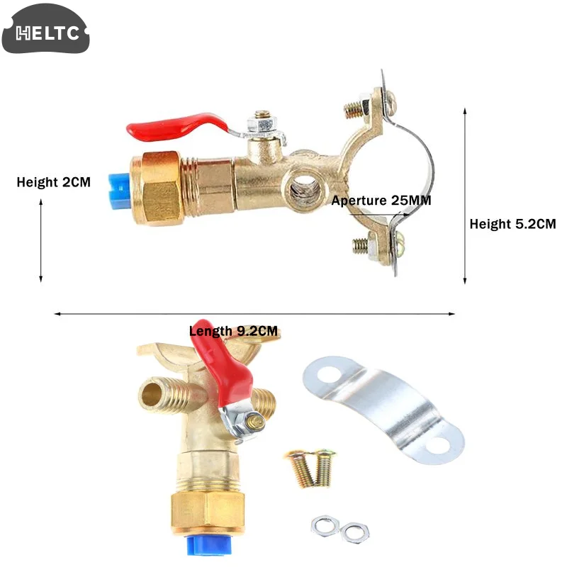 1PC Agricultural High-pressure Atomization Anti Drip Alloy Fan Spray Nozzle Tractor Agricultural Nozzle With External Water Flow