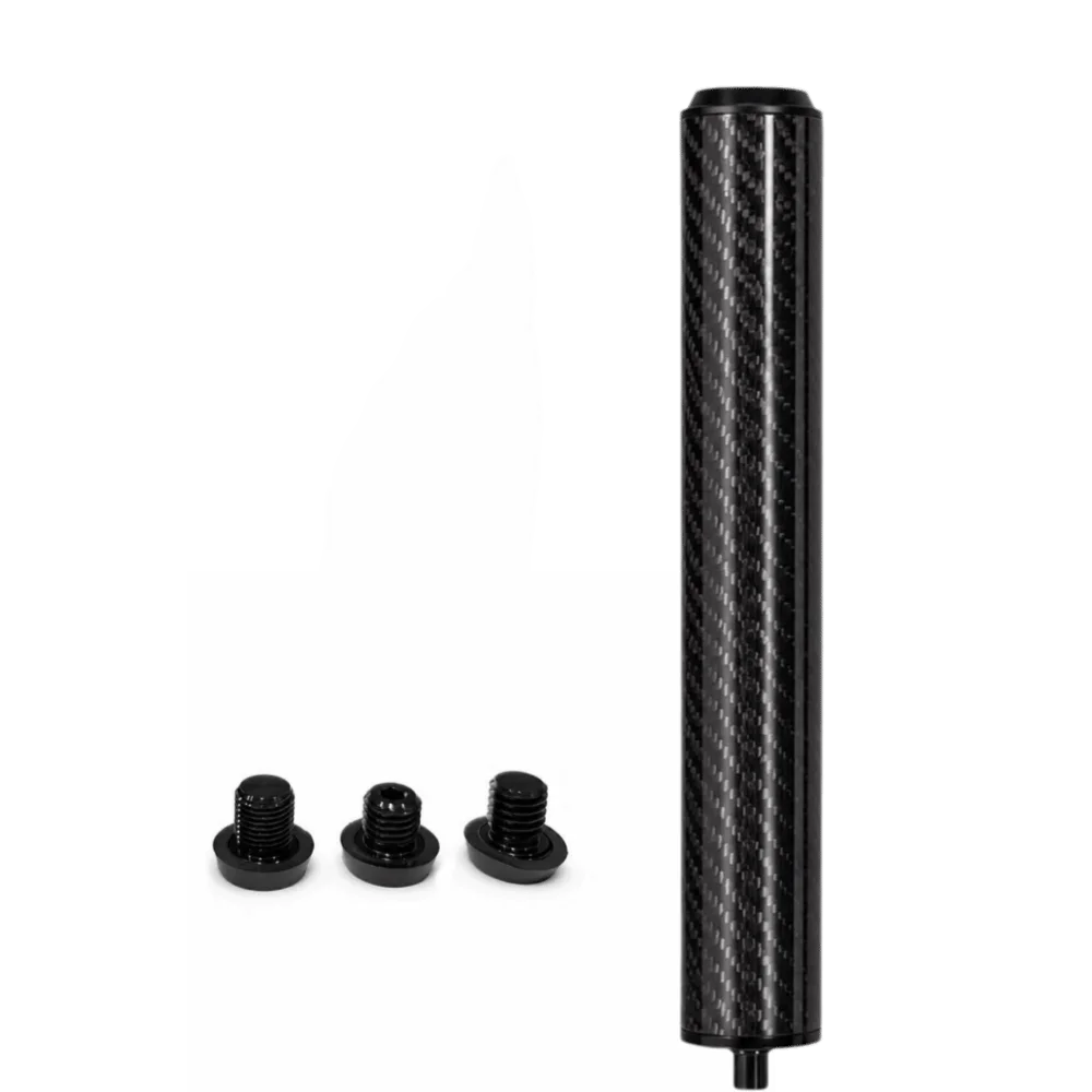 4pcs 8 Inch Length Pool Cue Extension Carbon Fiber Material Quick Connect Design Billiard Extension Rod Pool Club Extender