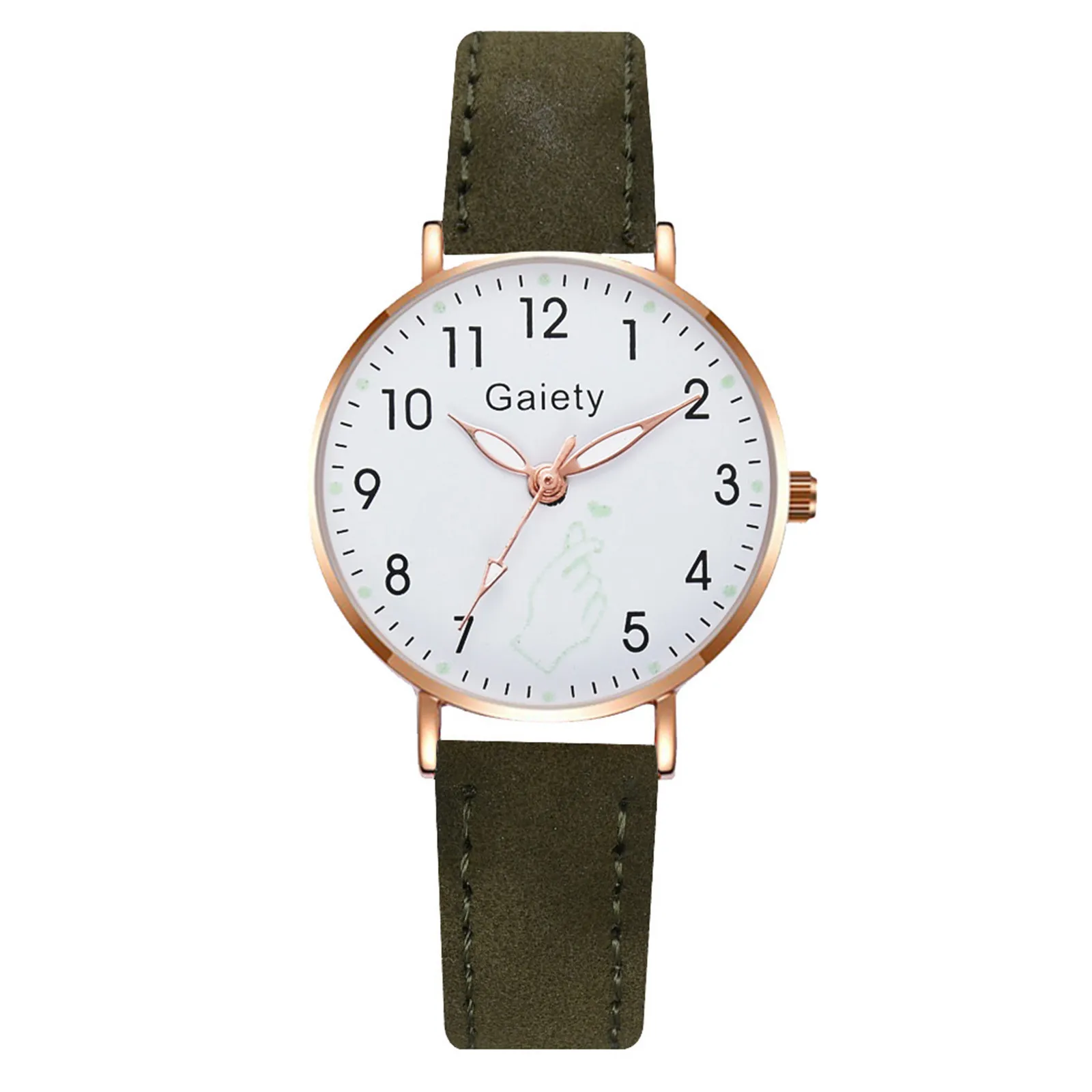 Fashion Luminous Watches For Women Luxury Ladies Leather Band Watch Analog Luminous Quartz Wristwatches Top Brand Relogio